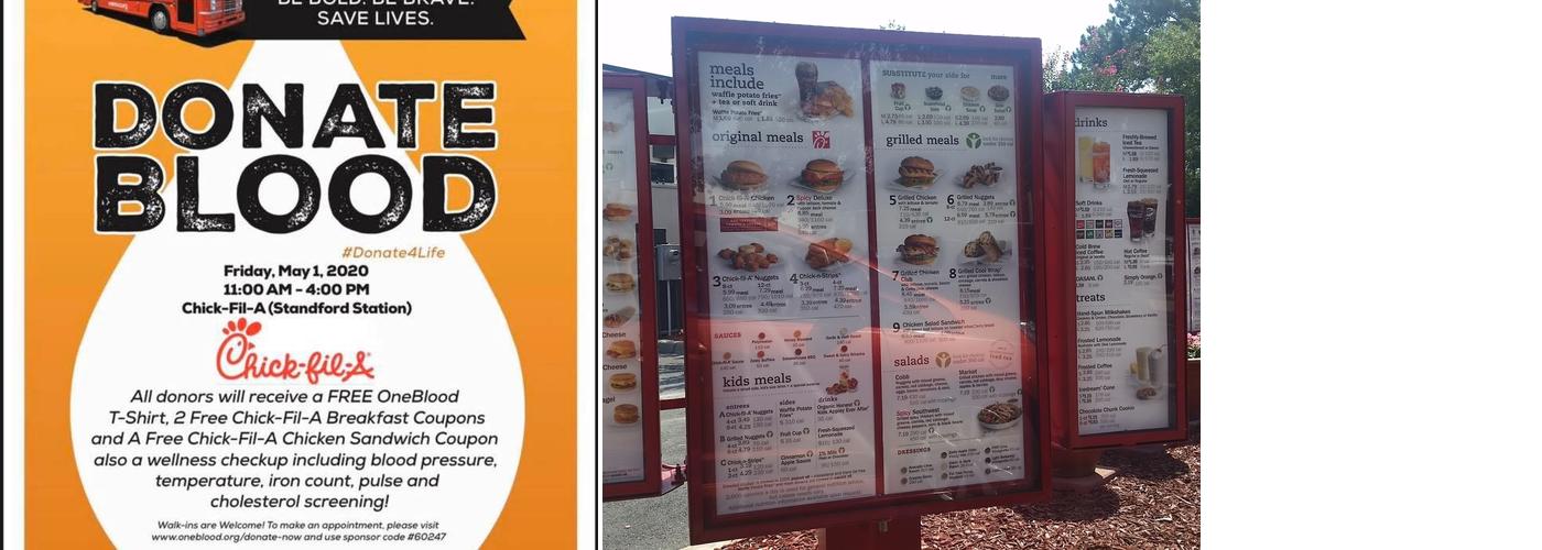 Chick-fil-A Menu