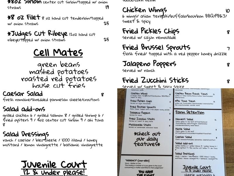 The Verdict on the square Menu