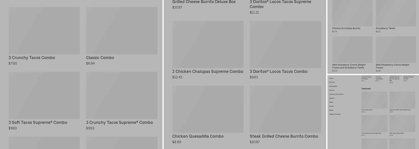 Taco Bell Menu