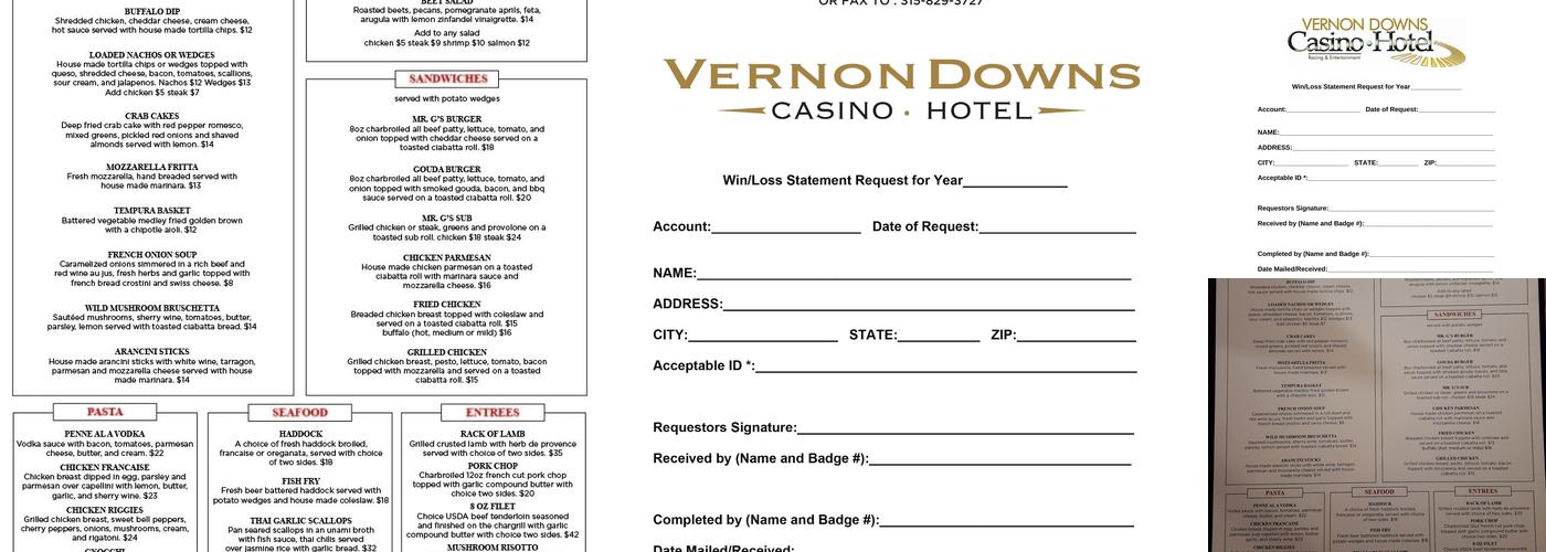 Mr. G's Food & Spirits Menu