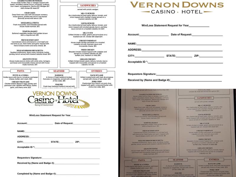 Mr. G's Food & Spirits Menu