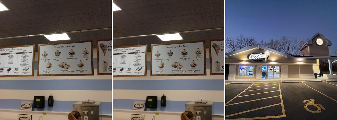 Abbott's Frozen Custard Menu