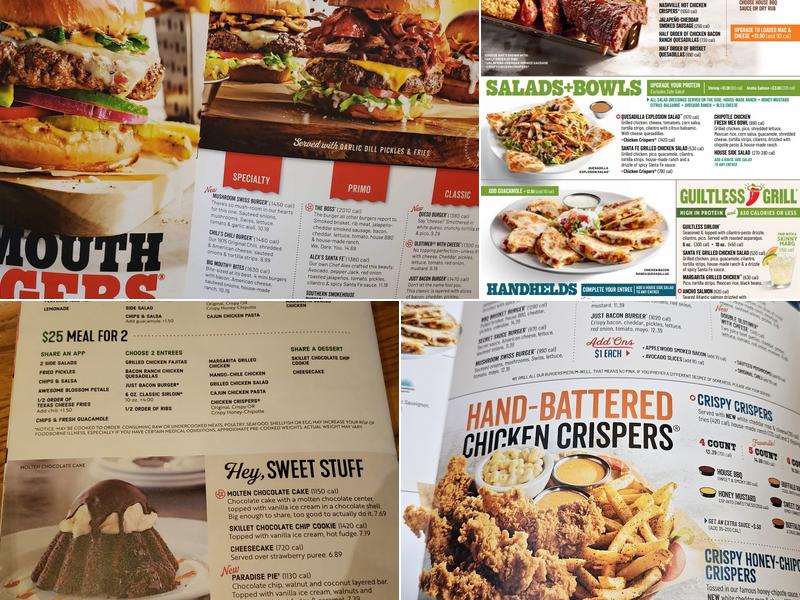 Chili's Grill & Bar Menu
