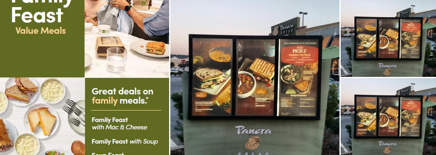 Panera Bread Menu