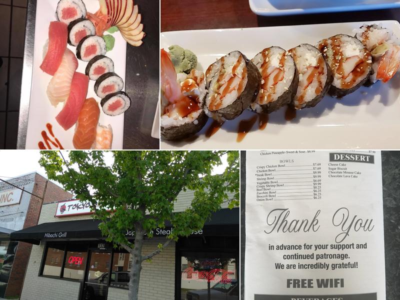 Tokyo bistro 132 S Poplar St, Elizabethtown