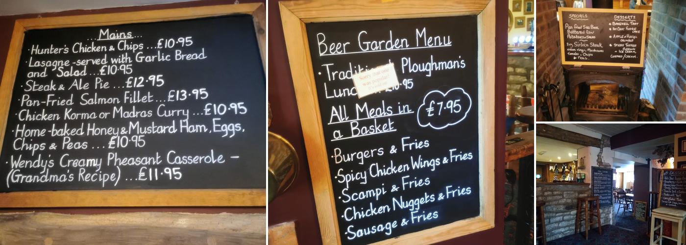 The Middleton Arms Menu