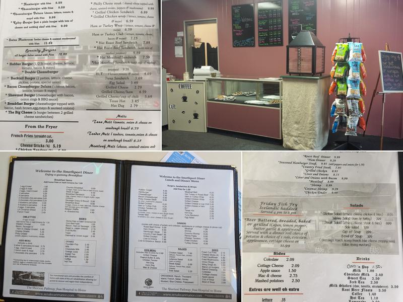 Smethport Diner Menu