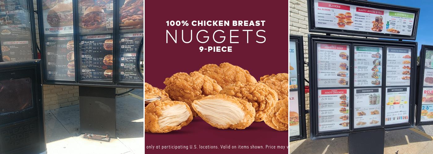 Arby's Menu