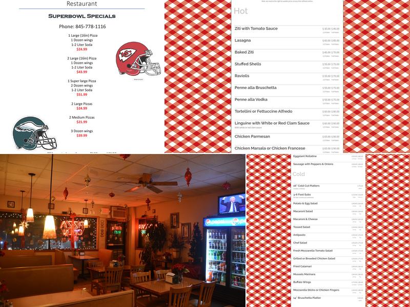 Giuseppe's Menu