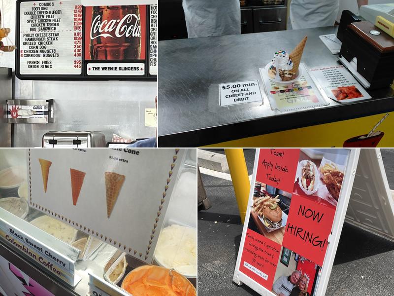 Doss' Old Fashion Ice Cream Menu