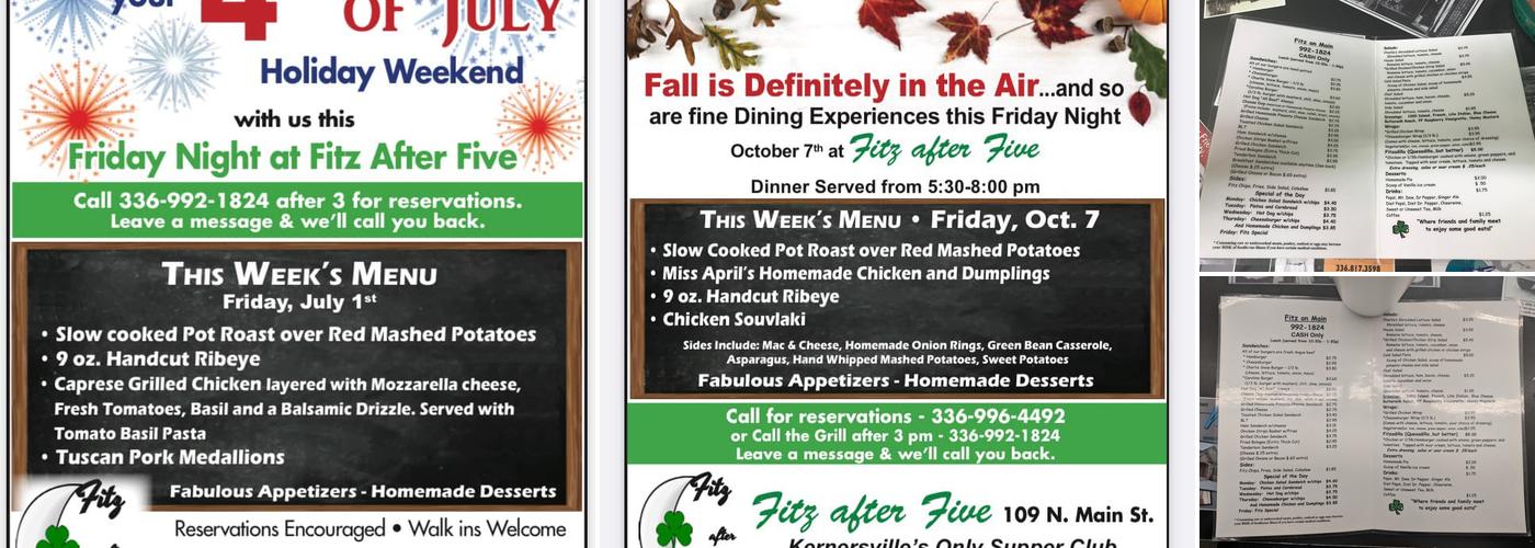 Fitz On Main Menu