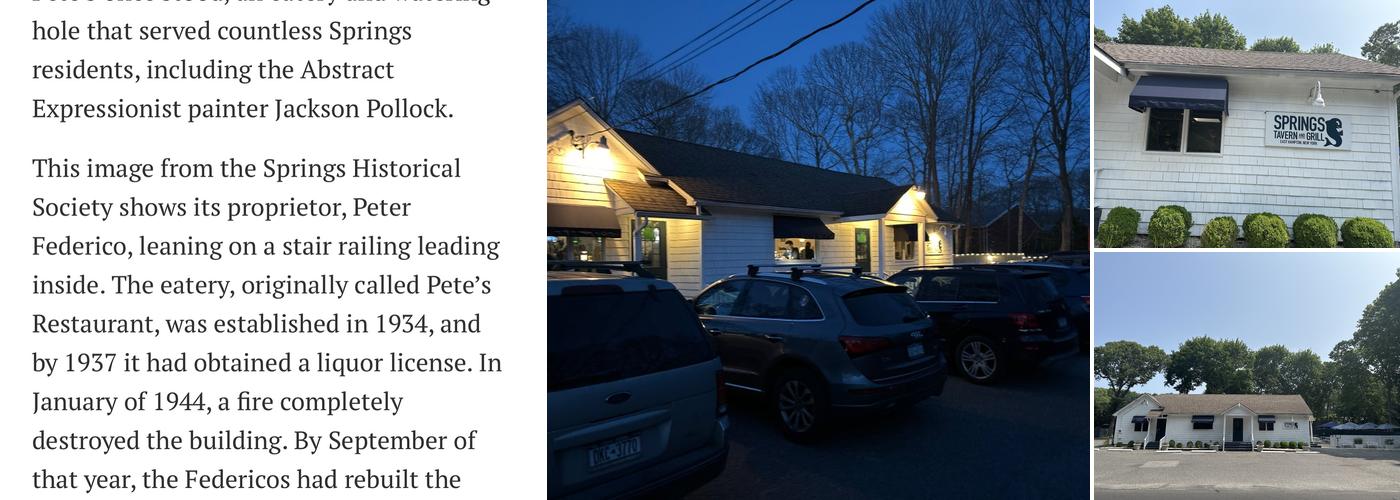 Springs Tavern and Grill