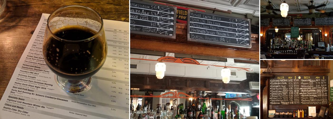 Bull McCabe's Irish Pub Menu