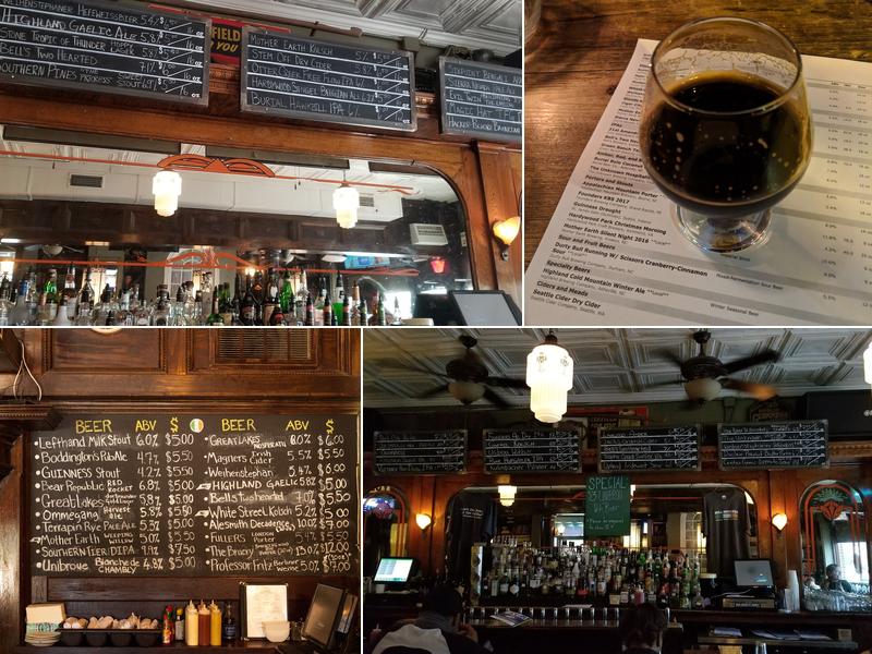 Bull McCabe's Irish Pub Menu