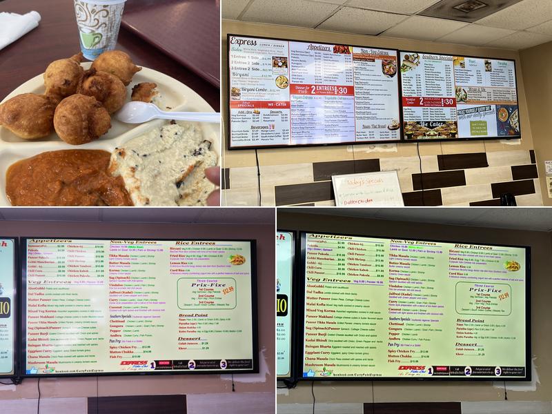 Curry Point Express Menu