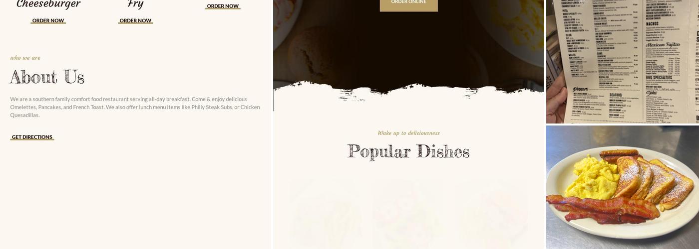 David's Restaurant Menu