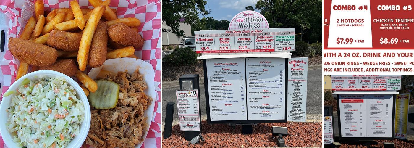 Dixie Express Menu