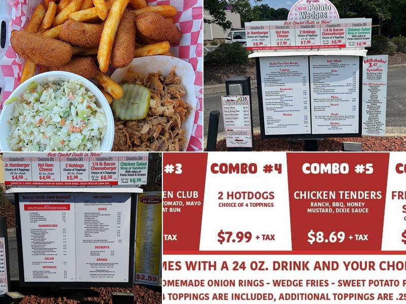Dixie Express Menu