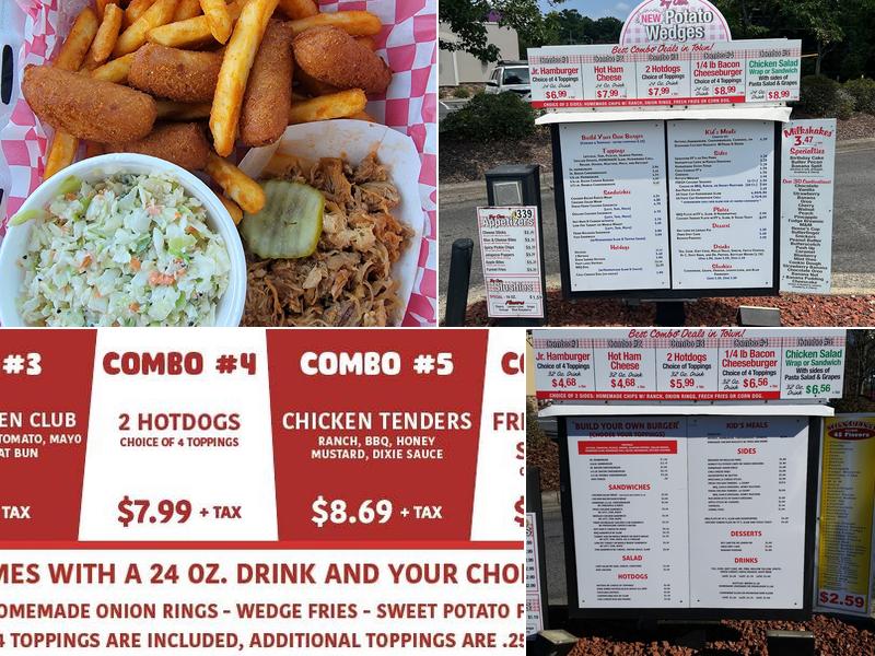 Dixie Express Menu