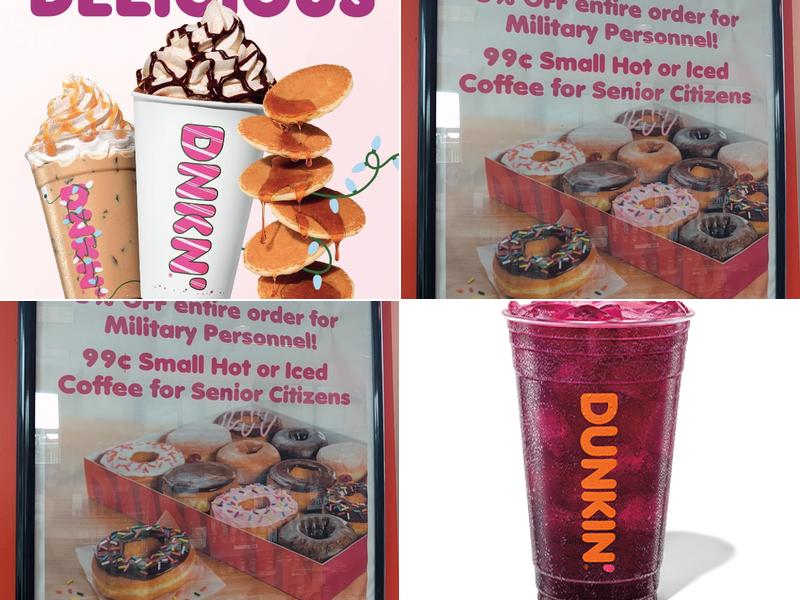 Dunkin' Menu