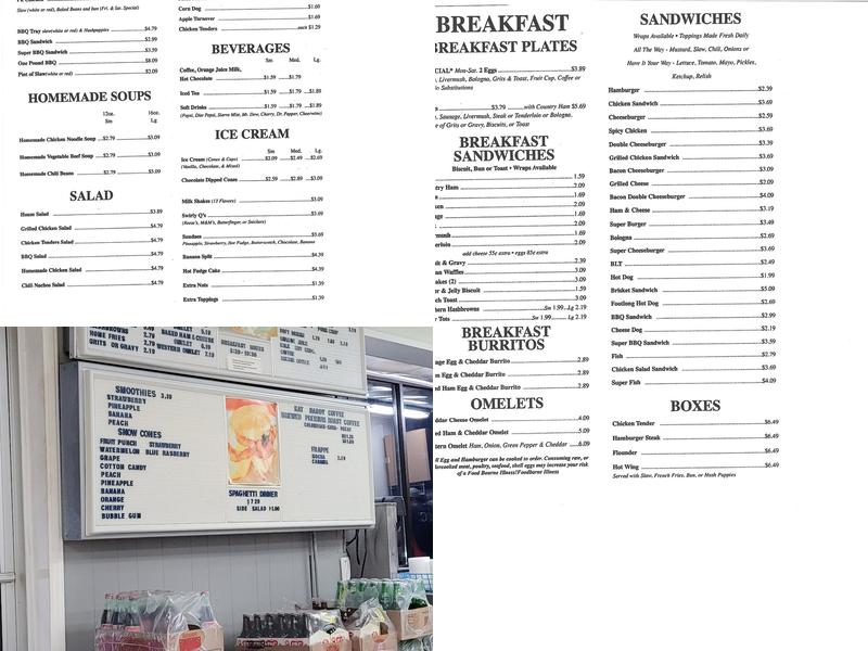 Kat's Patch Restaurant Menu