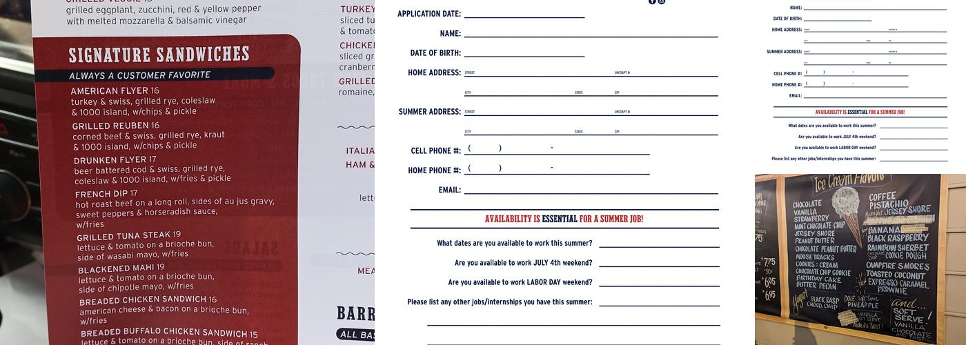 Barry's Do Me A Flavor Menu