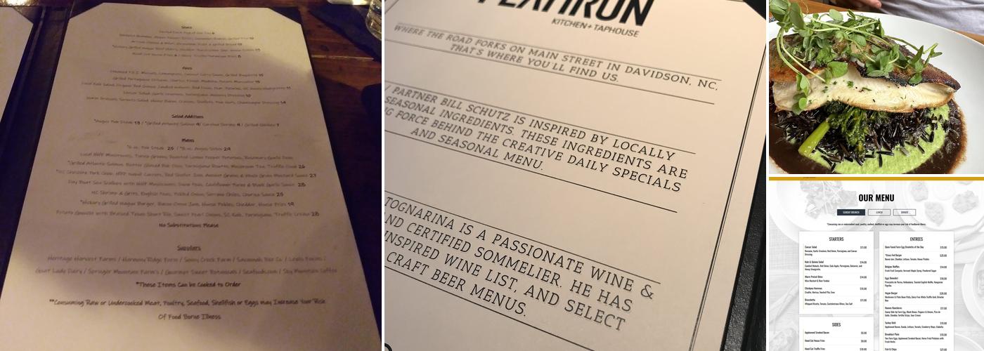 Flatiron Kitchen + Taphouse Menu