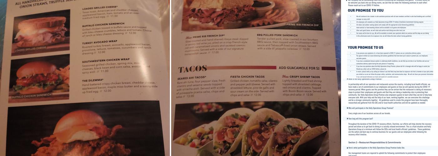 Champps - Victor, NY Menu