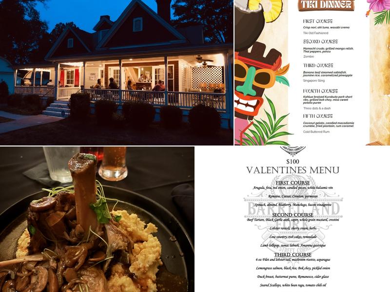 BARREL & FORK Menu