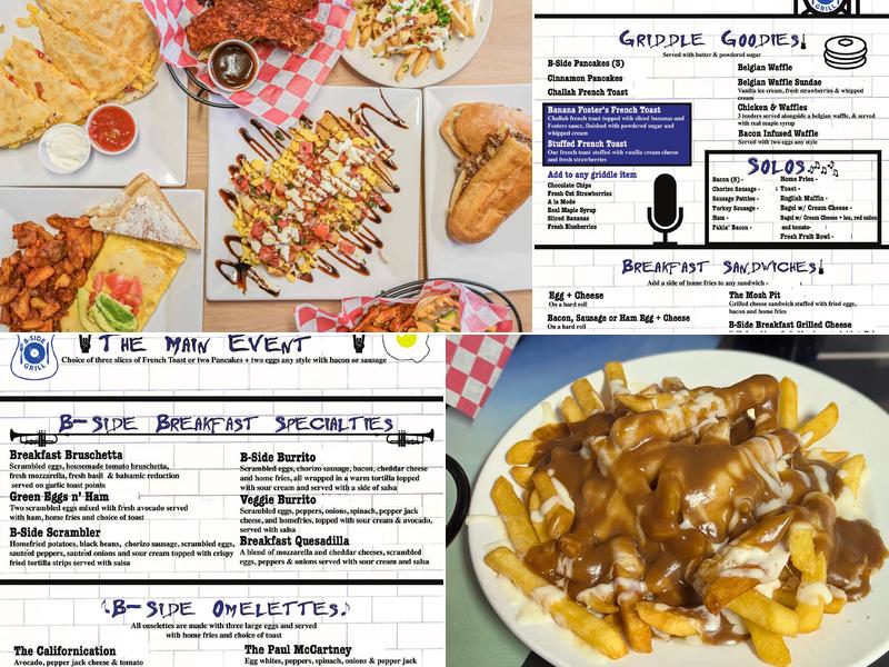 B-Side Grill Menu