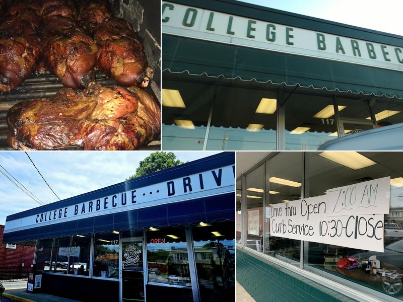 College Barbecue 117 Statesville Blvd, Salisbury