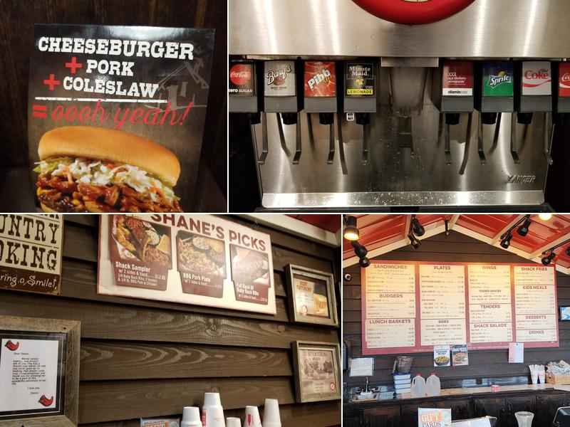 Shane's Rib Shack Menu