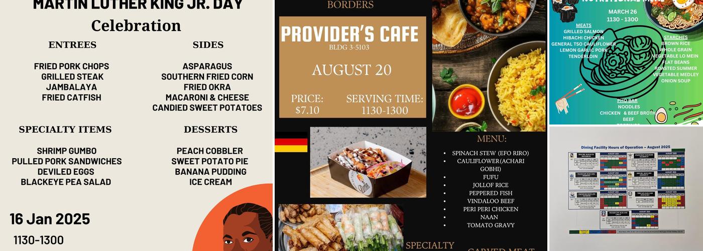 Providers Warrior Restaurant Menu