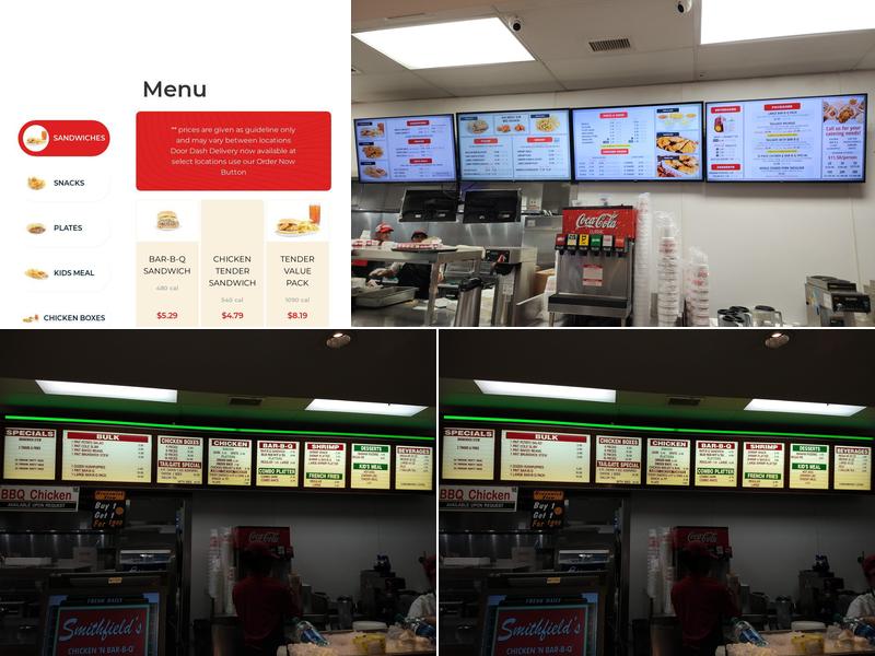 Smithfield's Chicken 'N Bar-B-Q Menu