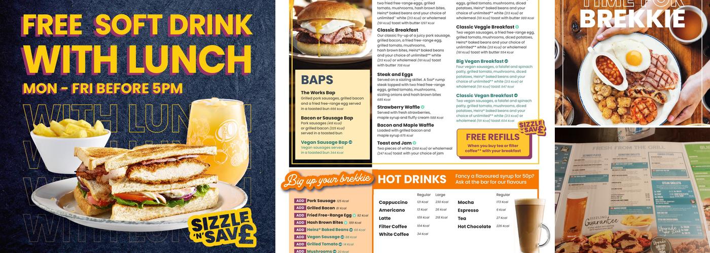 The Collingtree Menu