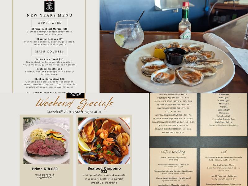 Creekside Menu