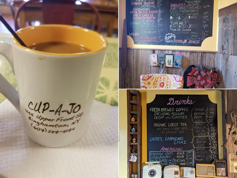 Cup-A-Jo Menu