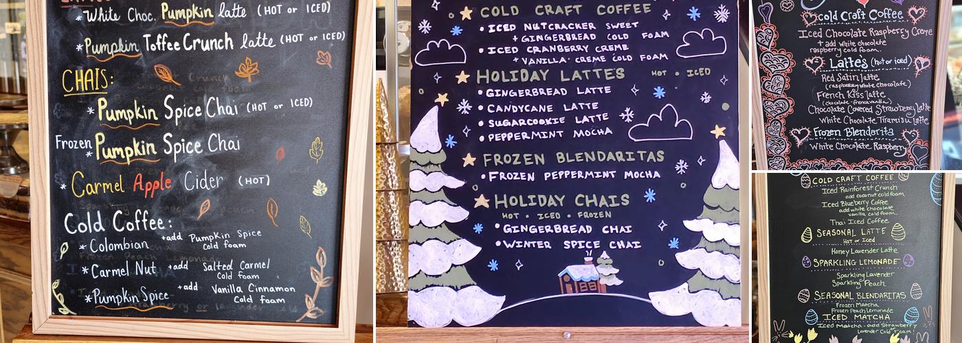Leaf & Bean Coffee Co Menu