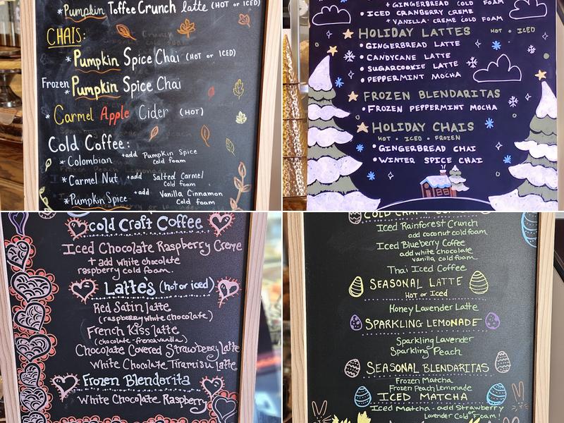 Leaf & Bean Coffee Co Menu