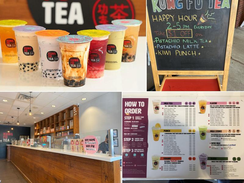 Kung Fu Tea Menu
