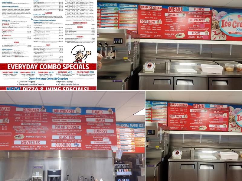 Mark's Pizzeria Menu