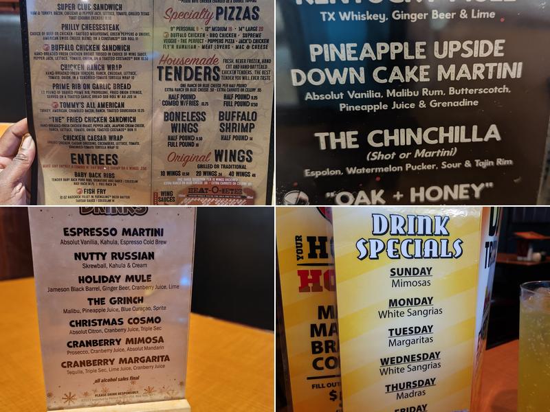 Buffalo Brothers of White Oak Menu