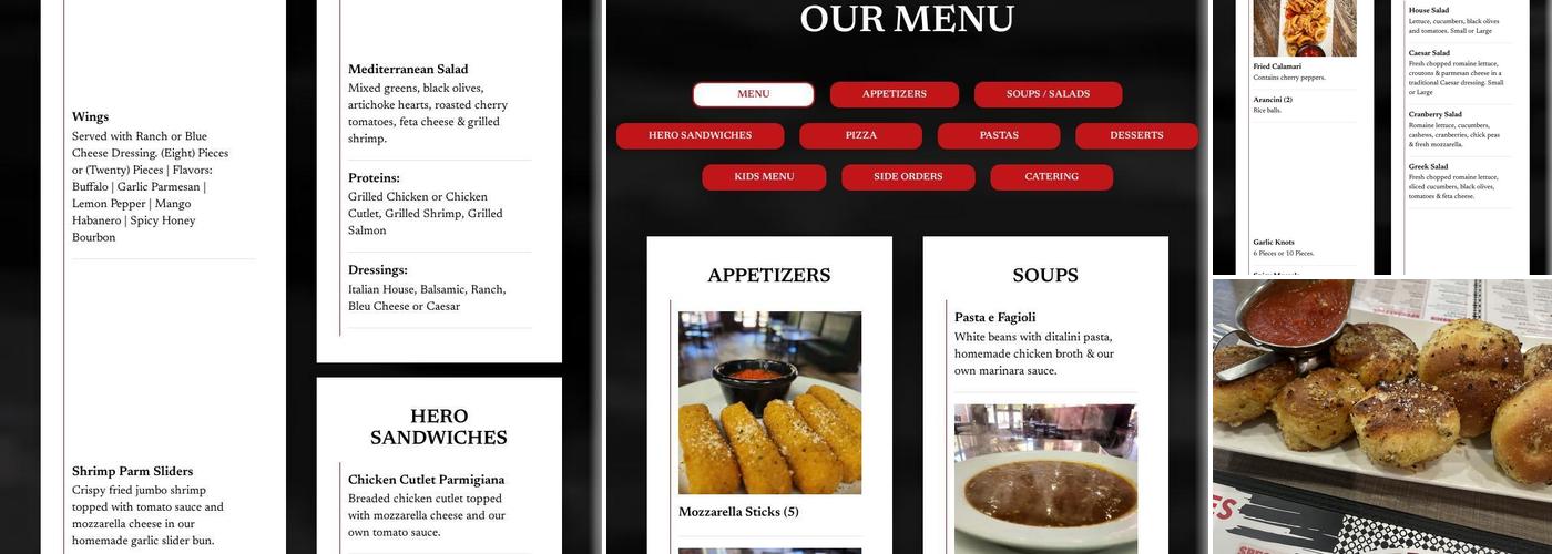 Maola's Pizzeria & Restaurant Menu