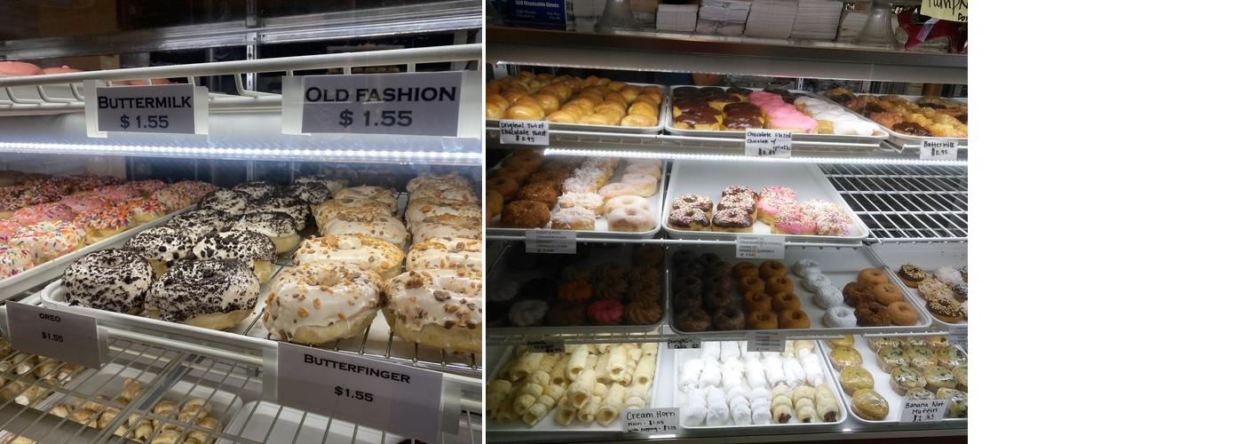 Granny's Donuts Menu