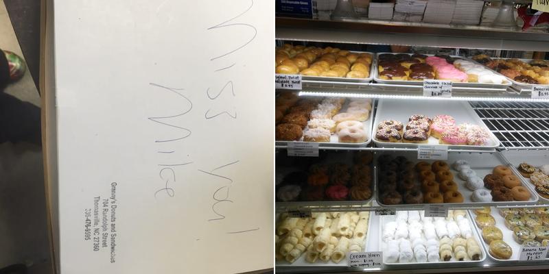 Granny's Donuts Menu