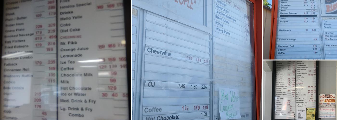 The Biscuit Company Menu