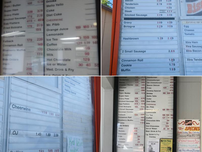 The Biscuit Company Menu