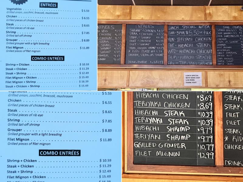 Sapporo Express Menu