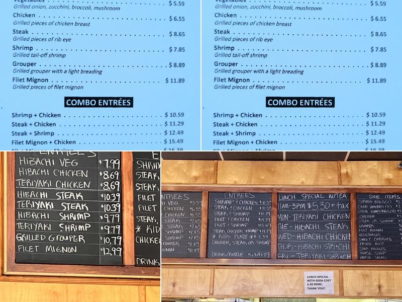 Sapporo Express Menu