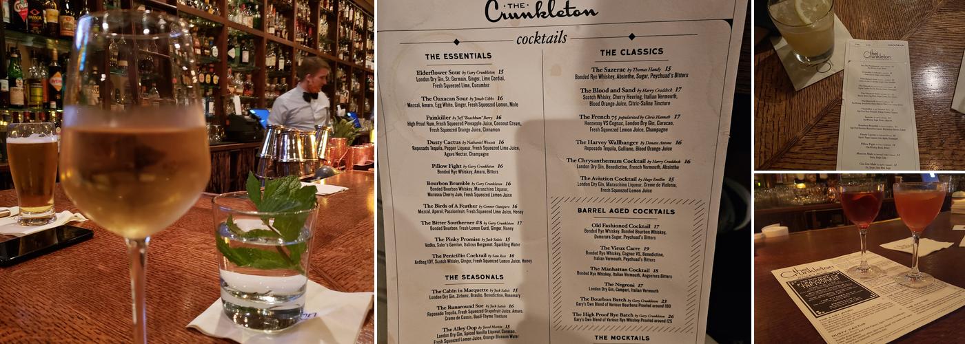 The Crunkleton Menu